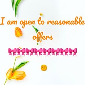 I welcome offers…